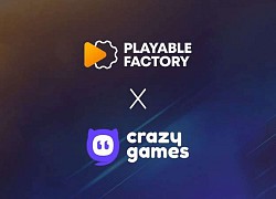 CrazyGames hợp tác với Playable Factory