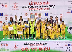 Sông Lam Nghệ An vô địch Giải bóng đá U9 toàn quốc Toyota Cup 2022