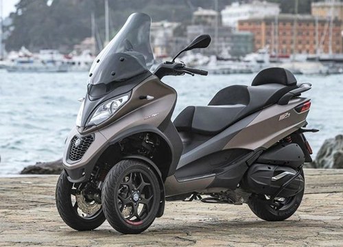 Xe máy 3 bánh Piaggio sắp mở bán tại Việt Nam