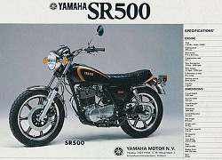 Yamaha SR500 hơn 41 năm vẫn &#039;chưa đổ xăng&#039; chào bán 188 triệu đồng