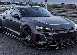 Audi RS E-Tron GT hóa "mãnh thú" nhờ bodykit của Maxton Design