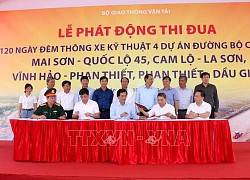 Chiến dịch 120 ngày đêm thông xe 4 dự án thành phần cao tốc Bắc - Nam