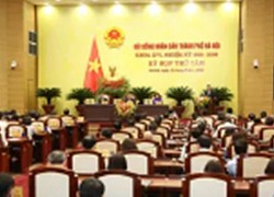 Hôm nay (12-9), diễn ra kỳ họp thứ chín HĐND thành phố Hà Nội khóa XVI