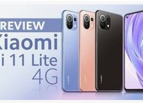 Xiaomi 11 Lite 5G NE có thêm màu xanh bạc hà mới, độc quyền tại Thế Giới Di Động