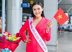 Người mẫu sở hữu vòng eo 58cm lên đường thi 'Miss Asia Global'