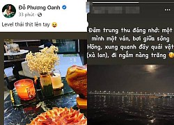 Phương Oanh khoe ảnh &#8220;chill&#8221;, Shark Bình cô đơn đêm Trung Thu, nghi vấn chia tay vì bị chỉ trích?