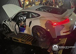 Video: Được cất giấu kỹ nhưng chiếc Porsche 911 GT3 RS hơn 5,3 tỷ nhập lậu vẫn bị tịch thu