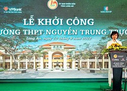 VPBank tài trợ 130 tỷ đồng xây dựng trường học tại huyện Bến Lức (Long An)