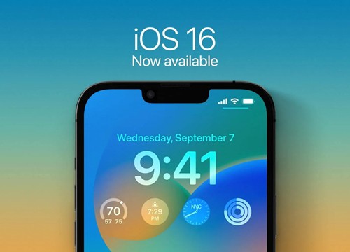 Apple chính thức phát hành iOS 16 và iOS 15.7