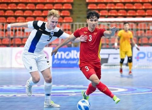 ĐT Futsal Việt Nam thua ngược Phần Lan ở Continental Futsal Championship 2022