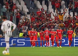 Juventus lâm nguy khi để Benfica chiến thắng 2-1 trên sân nhà