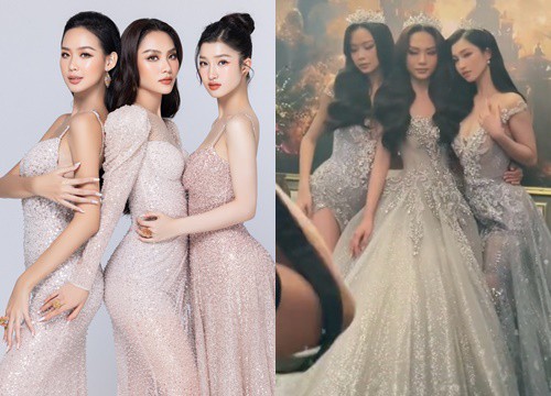 Nhan sắc của Top 3 Miss World Vietnam 2022 trong hậu trường