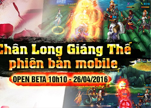 Tặng 310 Giftcode Game Chân Long Mobile