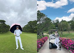 Bất chấp bão dư luận, Phương Oanh - Shark Bình ung dung khoe ảnh chơi golf cùng nhau