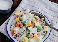 Học cách làm salad Nga công thức chuẩn nhất