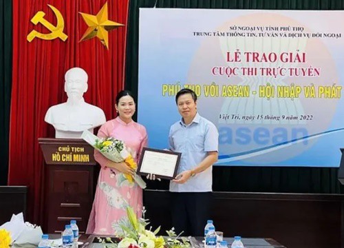 Hơn 400 bài dự thi 'Phú Thọ với ASEAN - Hội nhập và phát triển'