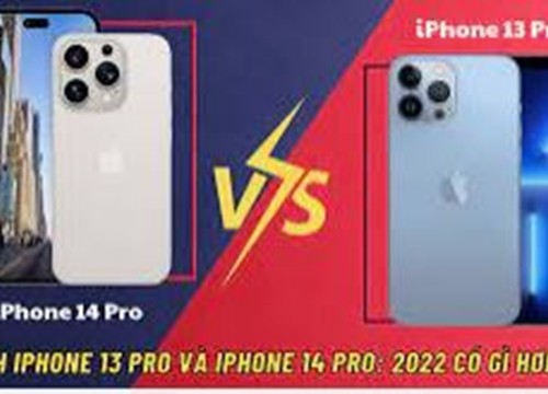 iPhone 14 Pro khác gì iPhone 13 Pro về thiết kế