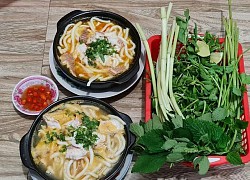 Lạ miệng "lẩu" bánh canh cá lóc