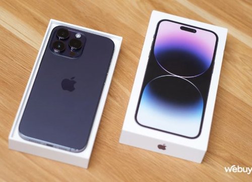 iPhone 14 Pro Max màu Tím sẽ là sự lựa chọn hoàn hảo cho những tín đồ công nghệ yêu thích sự độc đáo và khác biệt. Với độ phân giải cao và đẹp mắt, bạn sẽ không thể rời mắt khỏi chiếc điện thoại trong tay của mình.