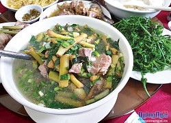 Ngon miệng với món canh cò ke