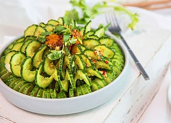 Salad dưa chuột vừa ngon lại đẹp mắt nhìn là mê