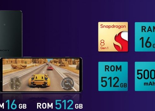 Sony ra mắt điện thoại chơi game cực chiến, RAM 16GB giá từ 29 triệu