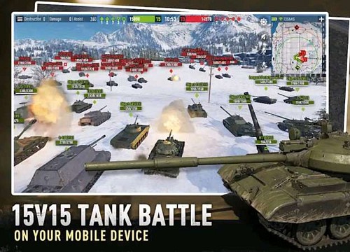 Tank Company Game đấu tăng 15v15 được NetEase phát hành