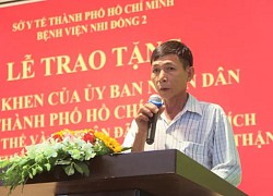 TP.HCM: Tặng Bằng khen ê kíp ghép thận thành công cho thiếu niên 15 tuổi