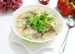 Cách làm cháo tim gà bổ dưỡng cho ngày mới