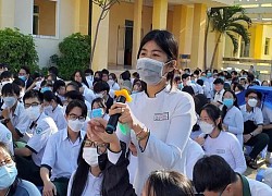 CSGT tuyên truyền văn hóa giao thông tử tế cho học sinh, đoàn viên thanh niên