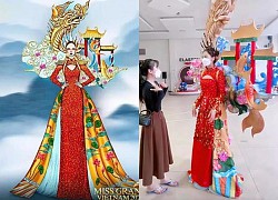 Hoa hậu Mai Phương diện thử Trang phục dân tộc của Miss Grand Vietnam 2022, cư dân mạng liền chê tới tấp