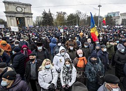 Moldova nổ ra biểu tình lớn nhất trong 2 năm phản đối lạm phát và giá năng lượng tăng cao