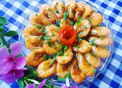 Tôm rang mặn ngọt đậm đà hấp dẫn đưa cơm