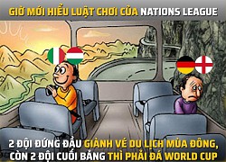 Ảnh chế: Gặp bảng "tử thần" ĐT Anh phải xuống hạng Nations League