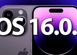 Apple tung iOS 16.0.2 sửa lỗi rung lắc camera trên iPhone 14 Pro Max