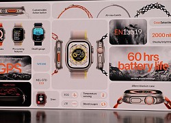 Lộ dung lượng pin "cực khủng" của Apple Watch Ultra