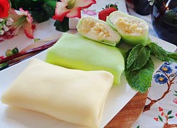 Bánh crepe kem sầu riêng siêu ngon