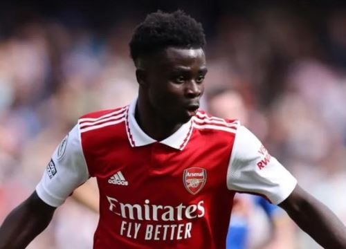 Bukayo Saka là cầu thủ Anh hay nhất năm