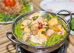 Cách nấu lẩu gà lá giang ngon