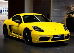 Cận cảnh Porsche 718 Cayman T giá hơn 5 tỷ đồng tại TP.HCM