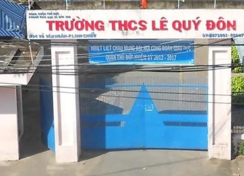 Có trường ở Thủ Đức không thu '3 quỹ', PH muốn tài trợ phải được Phòng GD đồng ý