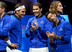 Federer nói gì với Nadal, Djokovic trong thời khắc giã từ sự nghiệp?