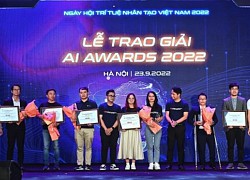 Giải thưởng Trí tuệ nhân tạo Việt Nam 2022 ghi nhận 5 dự án chiến thắng