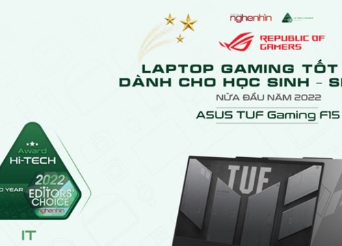 Hi-Tech Mid Year 2022: ASUS TUF Gaming F15 - Laptop Gaming tốt nhất dành cho HS-SV