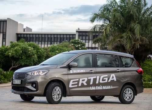 Suzuki Ertiga bán chậm nhất thị trường Việt tháng 8