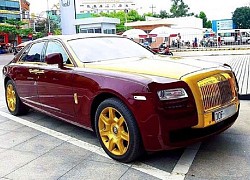 Thông tin đấu giá Rolls-Royce Ghost "dát vàng" của đại gia Quyết còi FLC