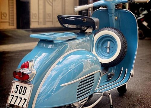 15 năm theo đuổi quyết mua bằng được Vespa cổ biển tứ quý 7