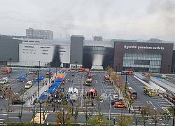Cháy lớn tại trung tâm thương mại ở Daejeon, Hàn Quốc