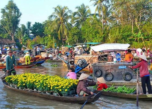 Đi dọc đồng bằng sông Cửu Long khám phá miền Tây sông nước