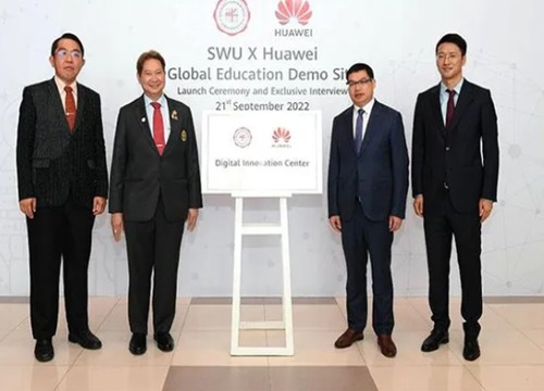 Huawei cùng đại học Srinakharinwirot ra mắt Trung tâm Trải nghiệm Công nghệ Giáo dục Toàn cầu
